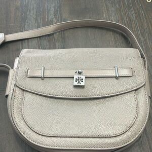 Tory burch grey purse